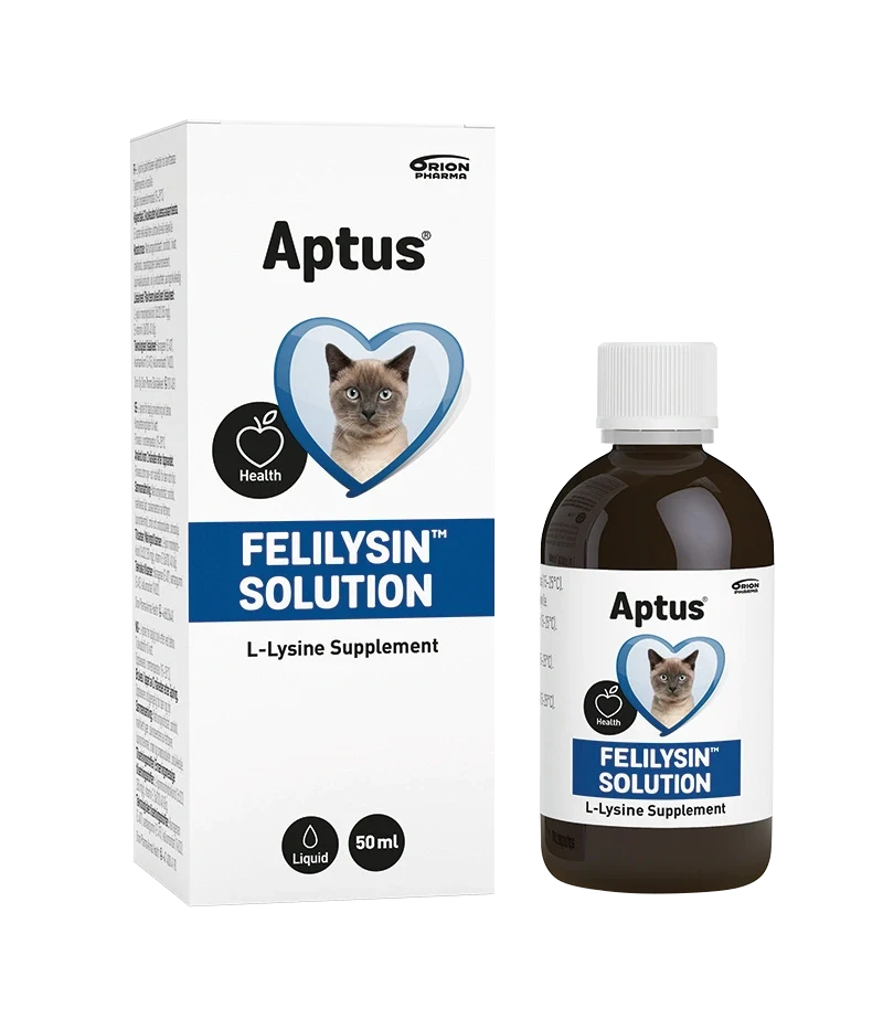 Aptus- Felilysin Solution kompletteringsfoder, Katt 50 ml