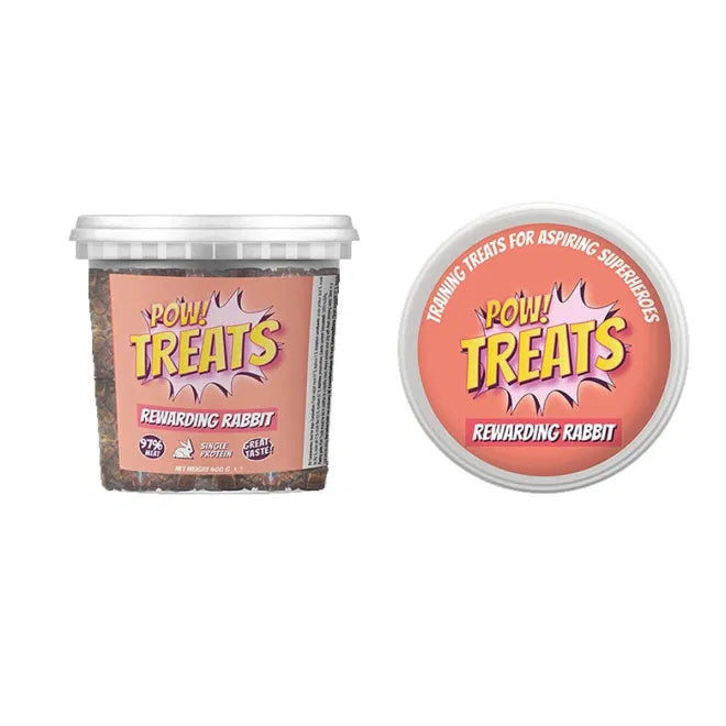 POW! Treats Rewarding Rabbit 400 g