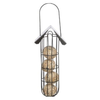 Trixie - Vildfågelmatare för 4 talgbollar, 11 × h25 × 10 cm