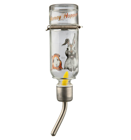 Trixie - Honey & Hopper Vattenflaska Glas, 125 ml