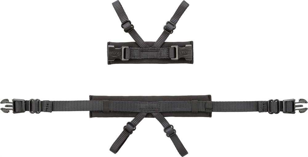 Trixie - Stay Panic-adapter för sele, 3 st storlekar, Svart