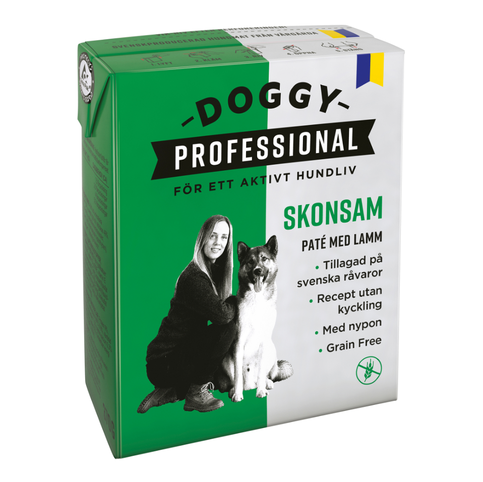 Doggy våtfoder skonsam 370 g