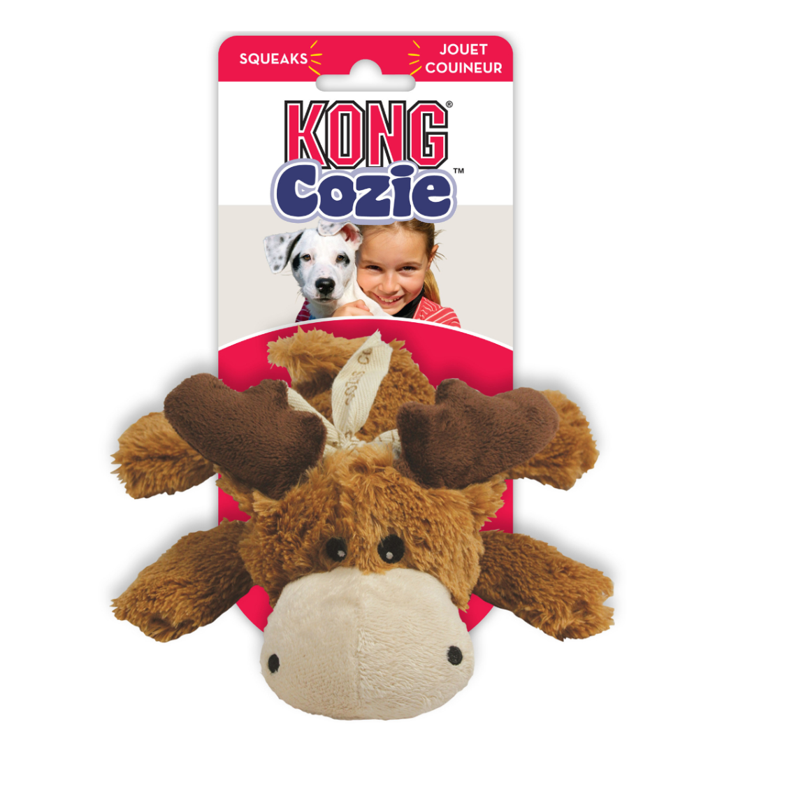 KONG Cozie Marvin Moose Brun XL