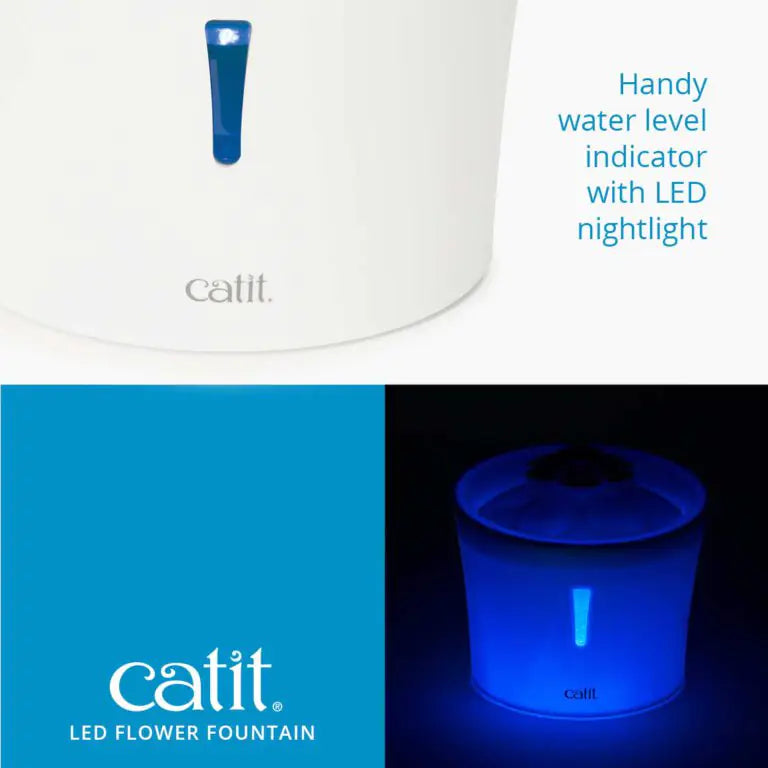 Catit Flower Fountain LED info