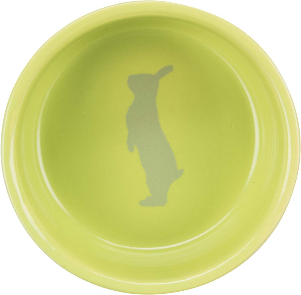 Trixie Matskål keramik motiv kanin 11 cm 250 ml