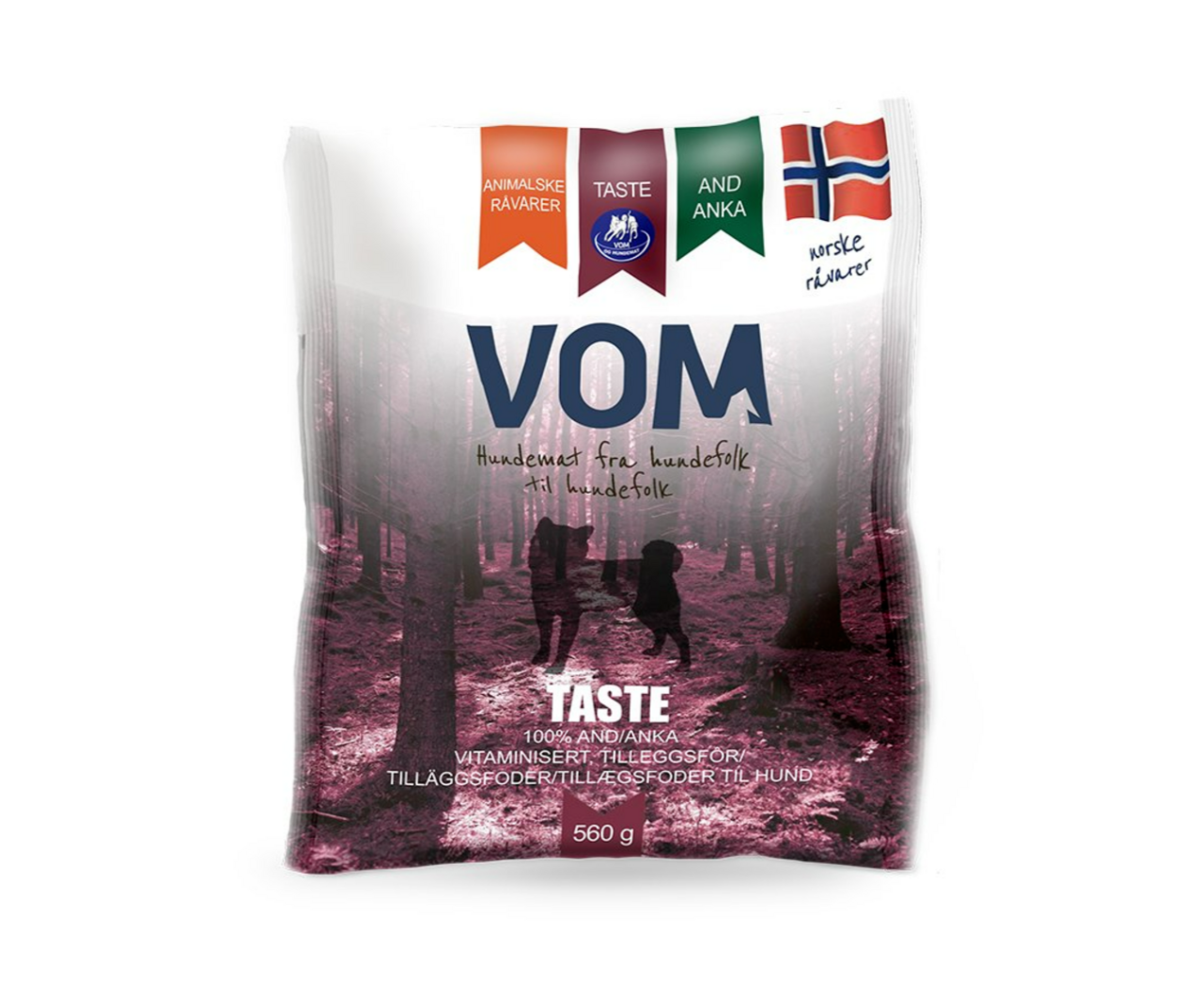 VOM - TASTE - 100% Anka köttbullar 560g