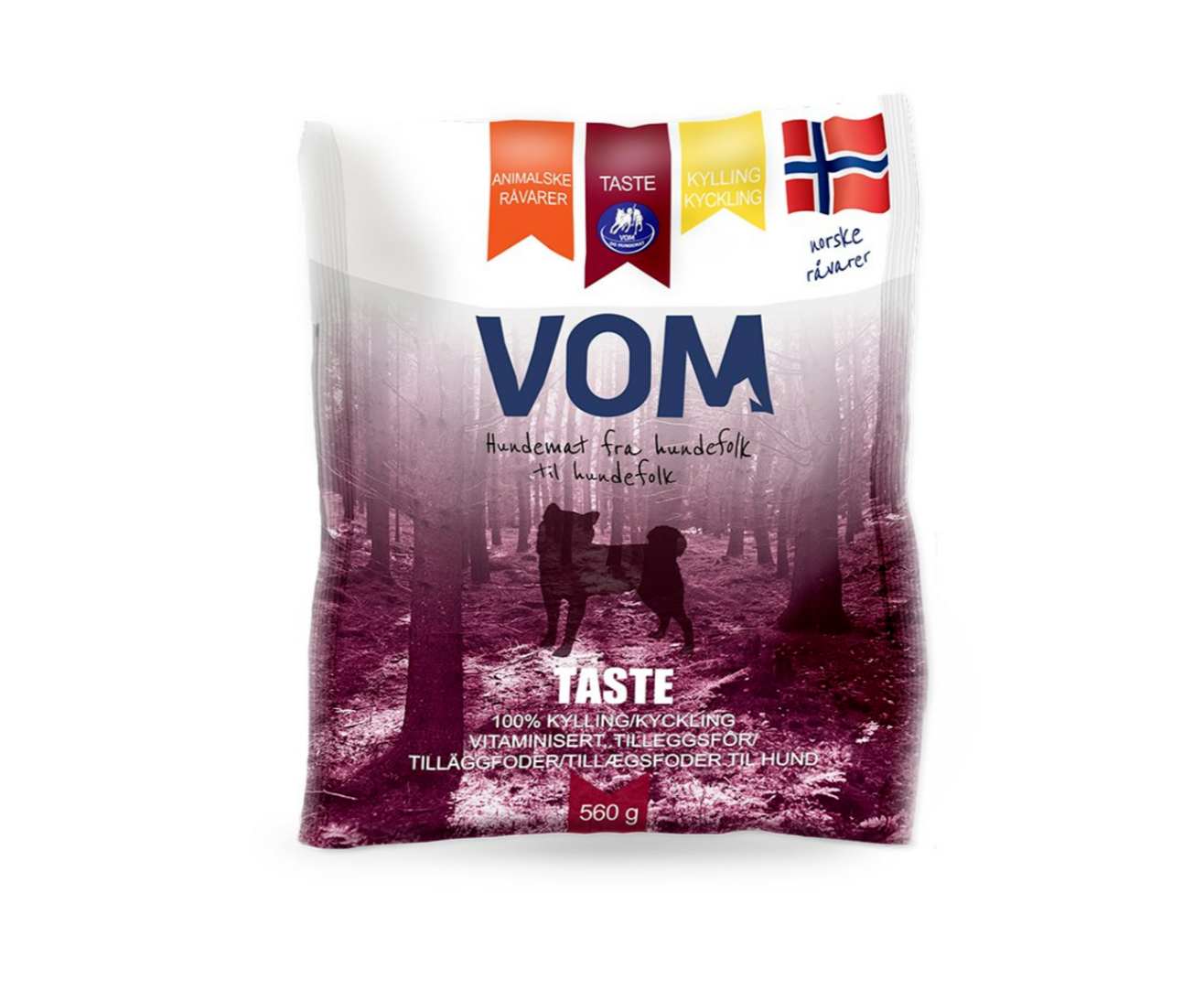 VOM - TASTE - 100% kyckling köttbullar 560 g