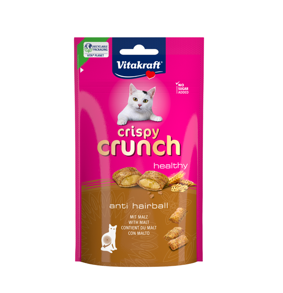 Vitakraft - Crispy Crunch Anti Hairball 60 g