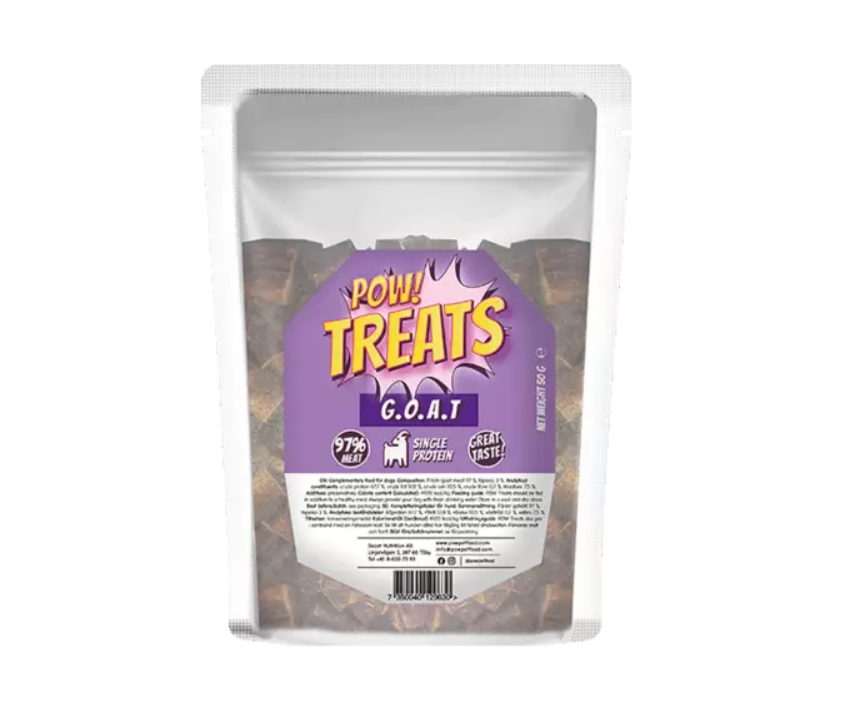 POW! Treats Rewarding Goat 50 g