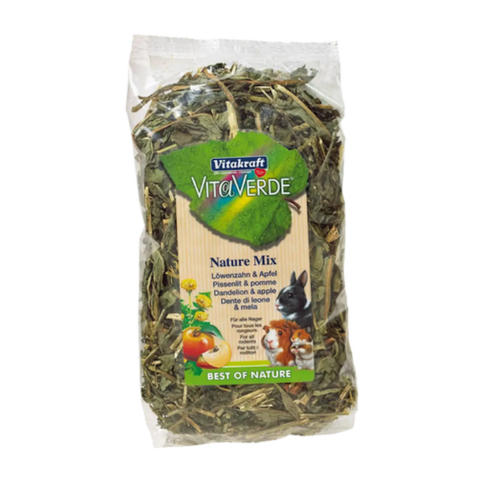 Vitakraft - Nature Mix Maskros & Äpple 80g