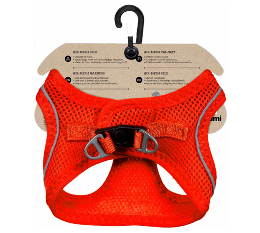 Ozami - Air-mesh Harness, Orange sele. Medium - XLarge