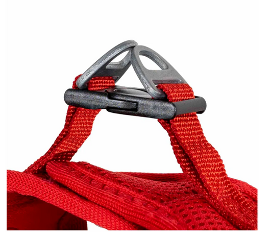Ozami - Air-mesh Harness, Röd sele. Medium - XLarge