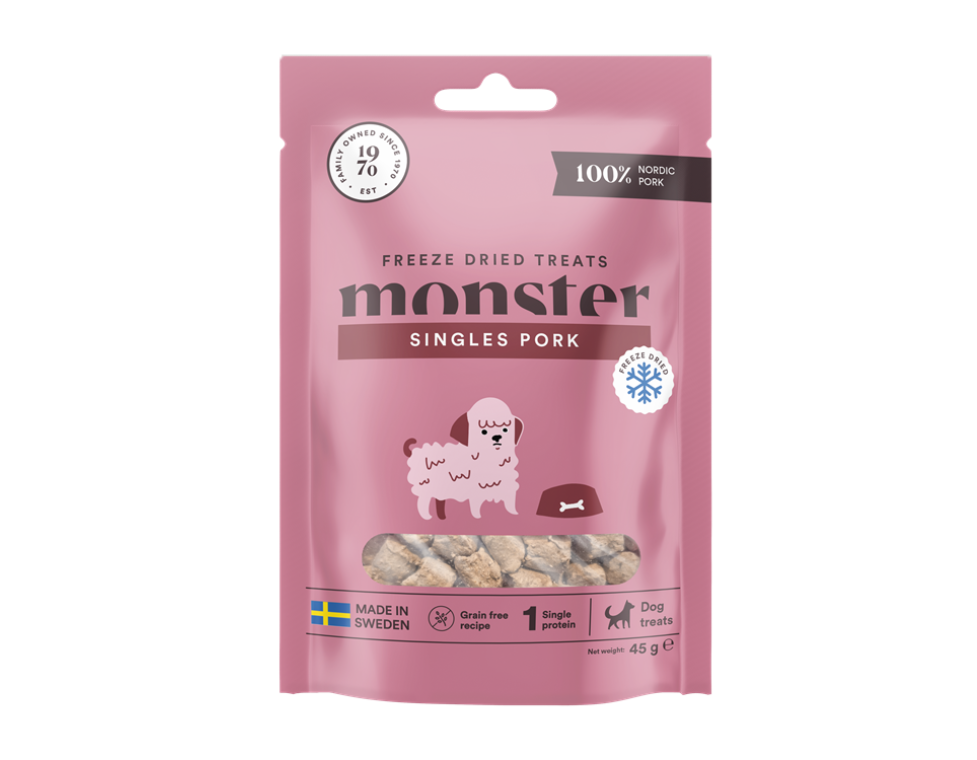 Monster Dog Treats Pork 45g