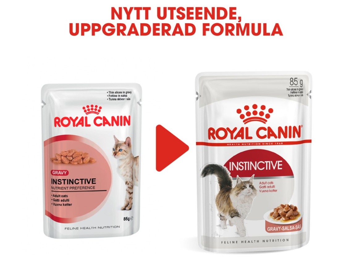Royal Canin FHN Instinctive Gravy Adult Våtfoder för katt 12 x 85 g