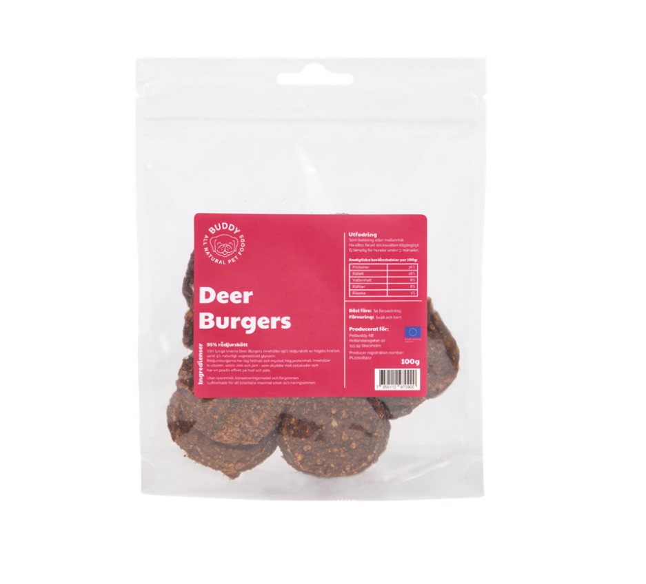 Buddy Deer Burger 100 g