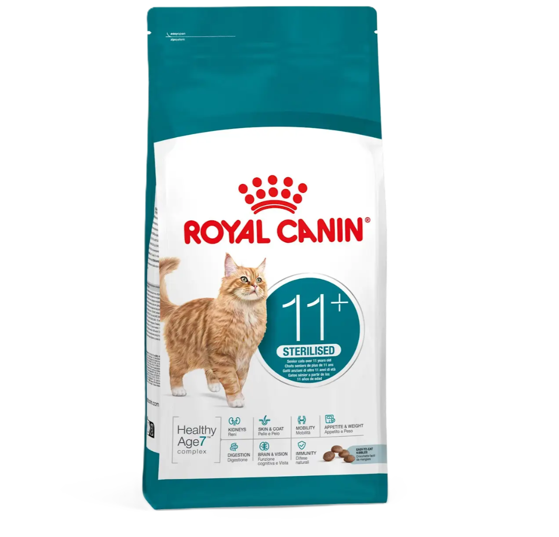 Royal Canin FHN Ageing Sterilised 11+ Torrfoder för senior katt