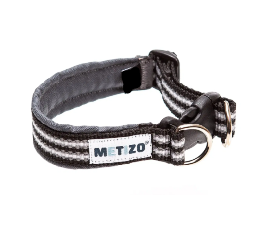 Metizo - Halsband fast, svart, 20 - 30 cm