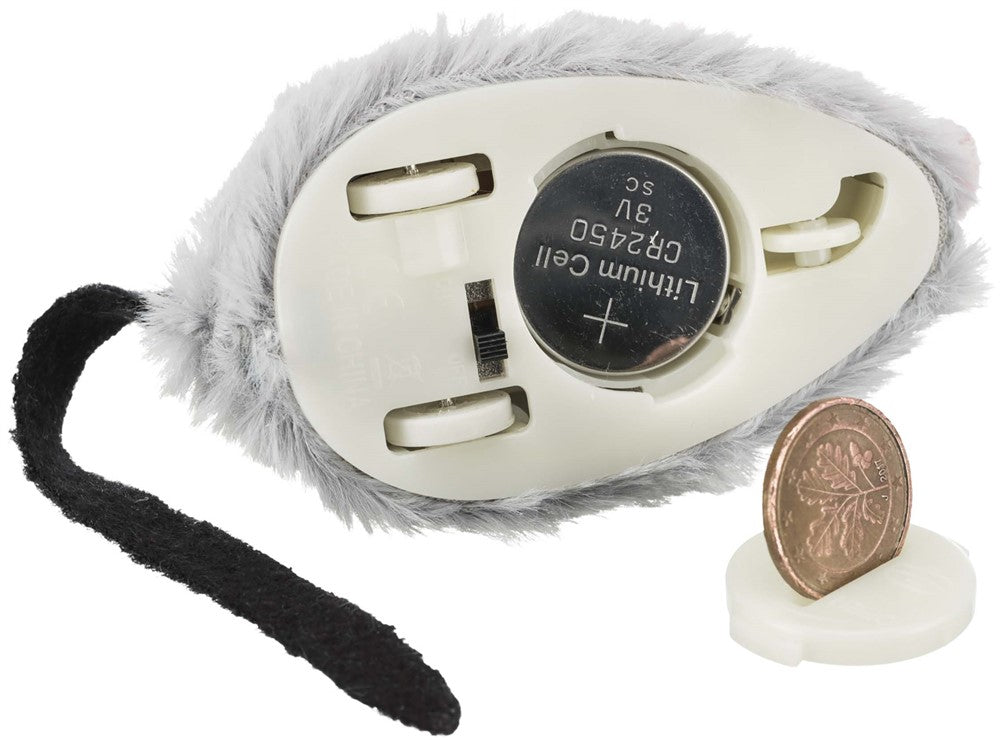 Trixie Kattleksak Active-Mus 8cm Batteridriven, batteri