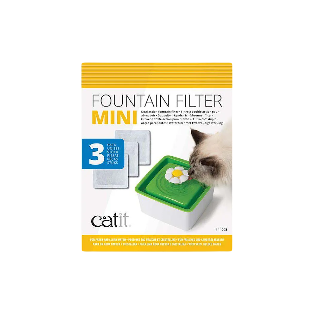 Catit - Water Softening Filter Flower Fountain 1.5L 3-pack
