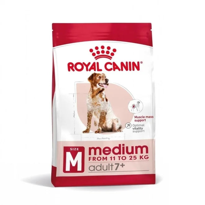 Royal Canin - Dog, Dog Medium Adult 7+