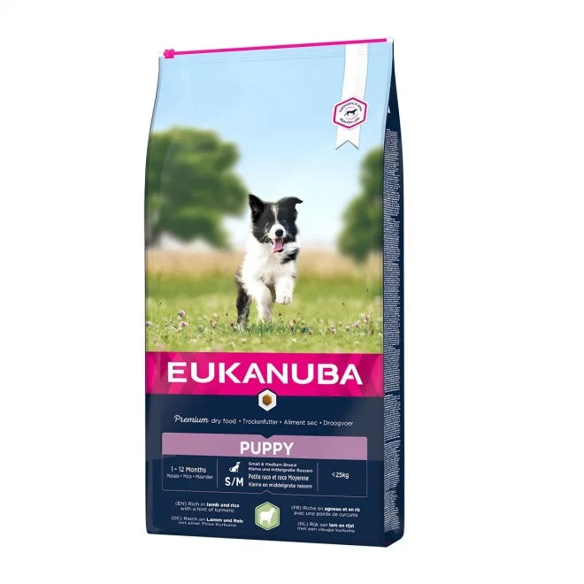 Eukanuba - Puppy Small & Medium Breed Lamb & Rice