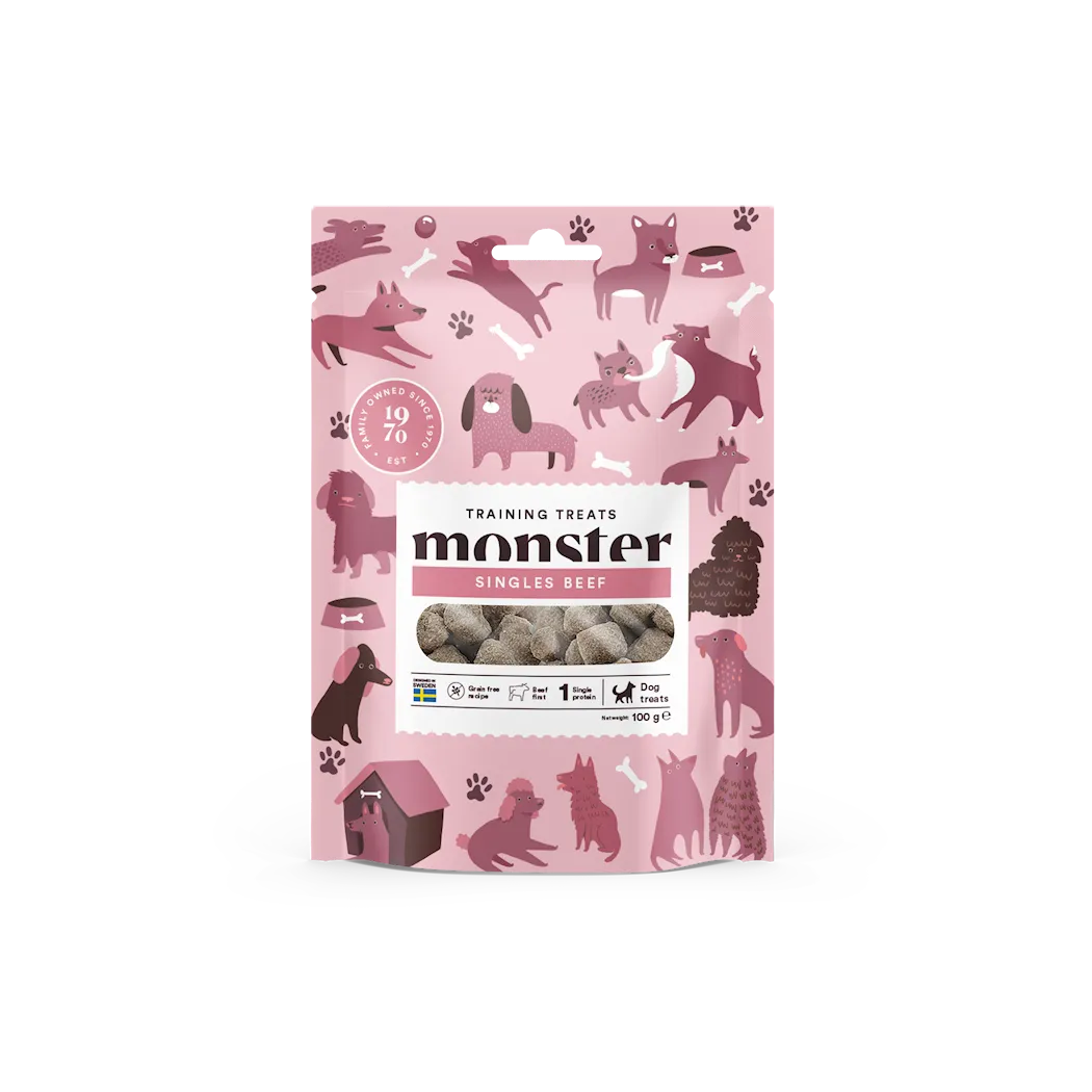 Monster Dog Training Treats Beef 100 g