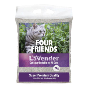 FourFrinds - Kattsand Cat Litter Lavender 7 kg