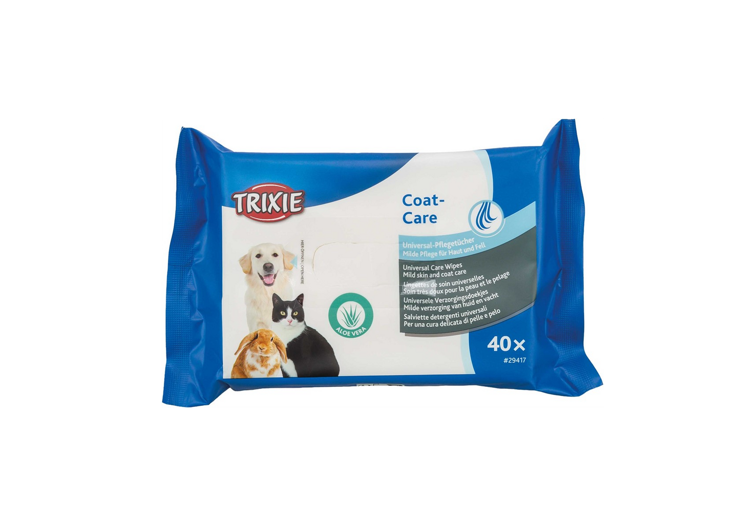 Trixie - Universalservetter, 40 st.