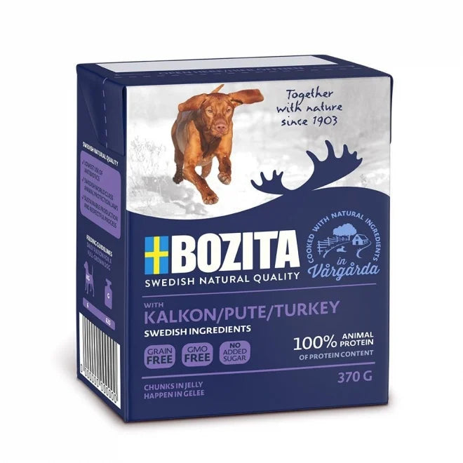 Bozita - Kalkon bitar i gelé 370 g