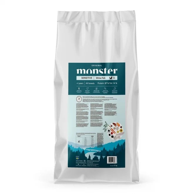 Monster - Dog Adult All Breed Sensitive Vit Fisk