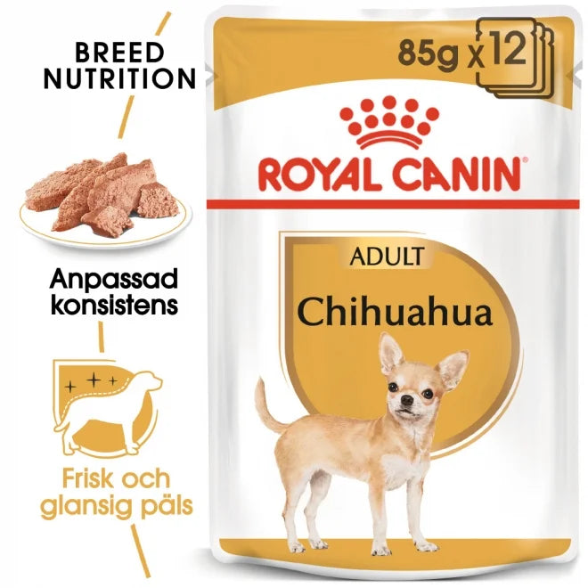 Royal Canin - Dog, Breed Chihuahua Wet 12x85g