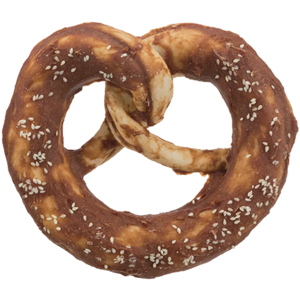 Trixie - Denta Fun FIka Tuggkringla, anka ø 10 cm, 75 g