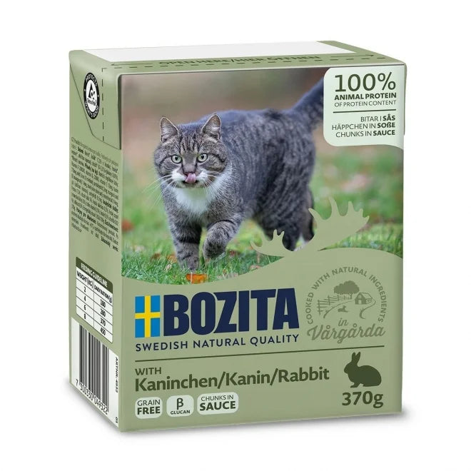 Bozita - Katt, Bitar i Sås Kanin 370 g