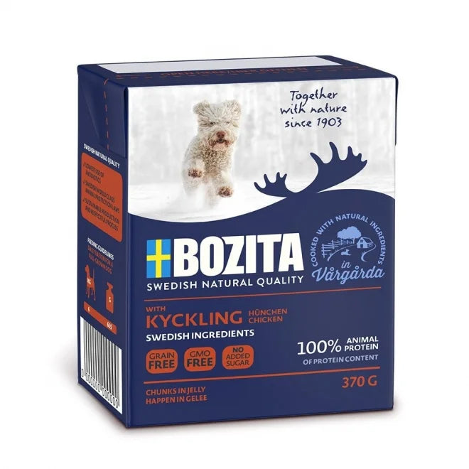 Bozita - Kyckling bitar i gelé 370g