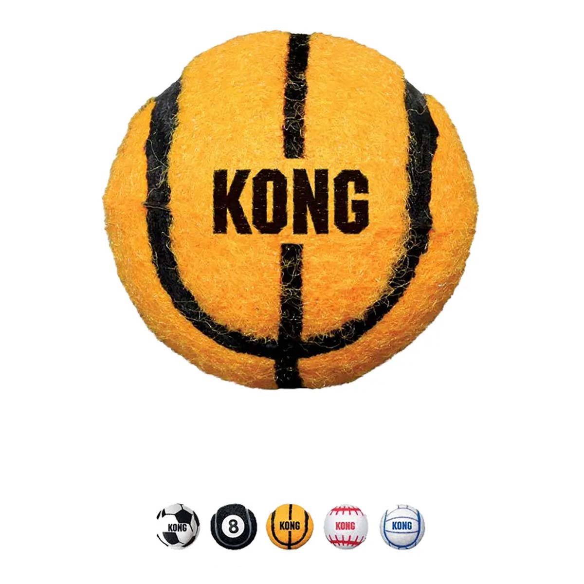 KONG - Sport Balls - Mixfärg - L - 9 cm - 2-pack