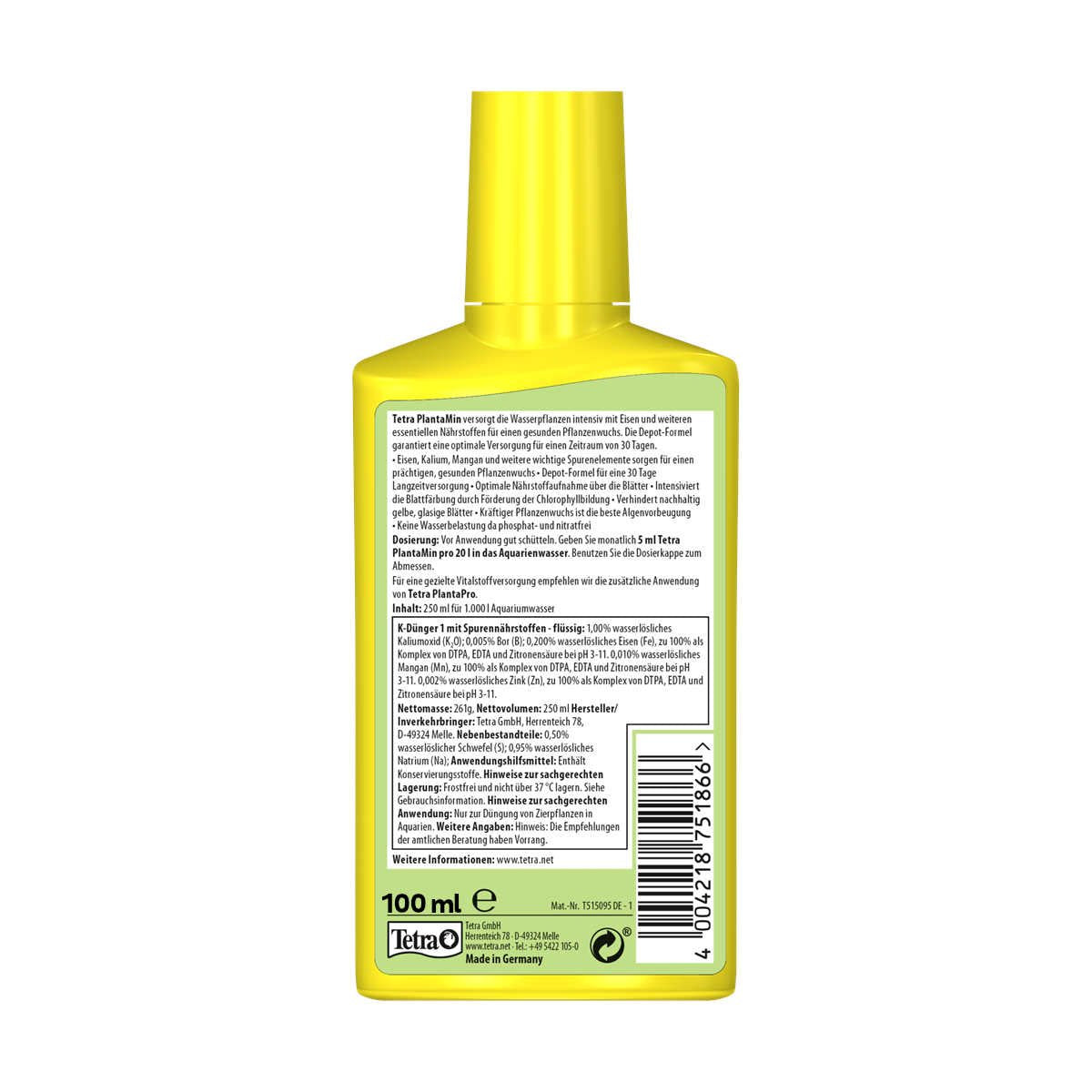 Tetra - Plantamin, Universal Månadsgödsel - 100 ml