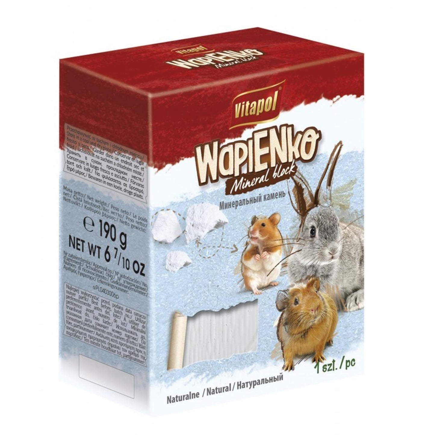 Vitapol - Mineralsten Gnagare äpple 190 g