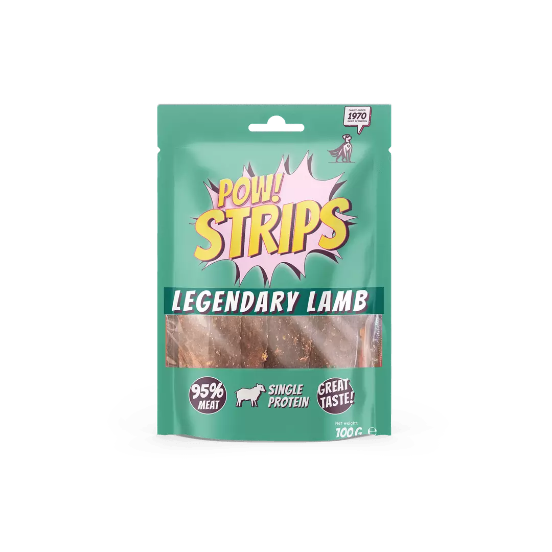  POW! Strips Rewarding Legendary Lamb 100 g