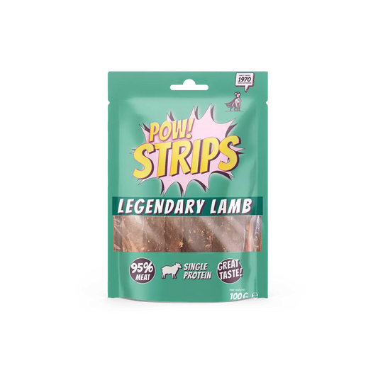  POW! Strips Rewarding Legendary Lamb 100 g
