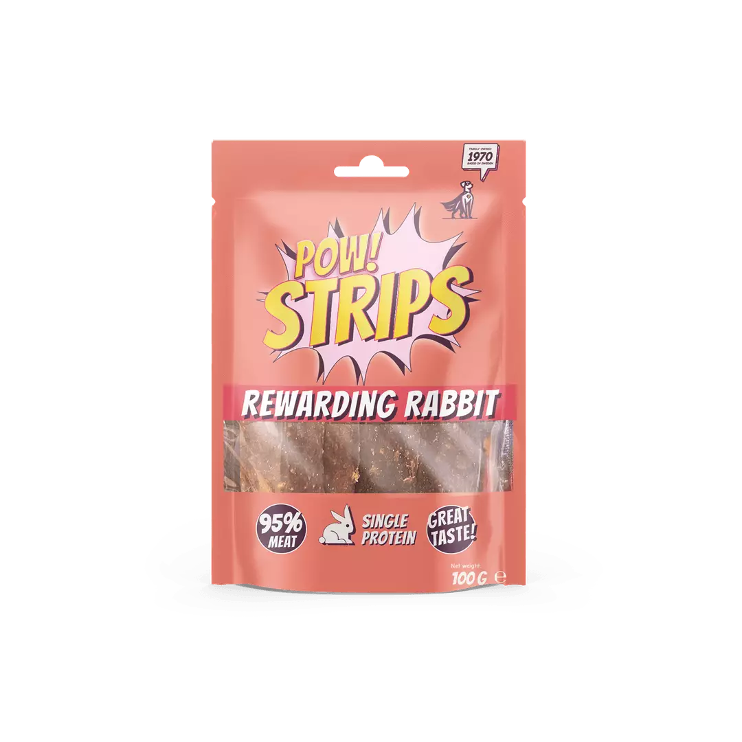 POW! Strips Rewarding Rabbit 100 g