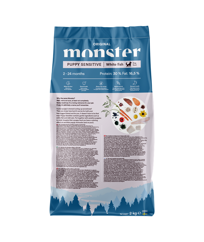 Monster Dog, Original, Puppy, Sensitive