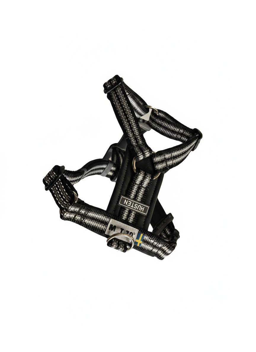 Metizo - Sele Cozitem, promenadsele med antidrag-funktion, Svart, L-XL