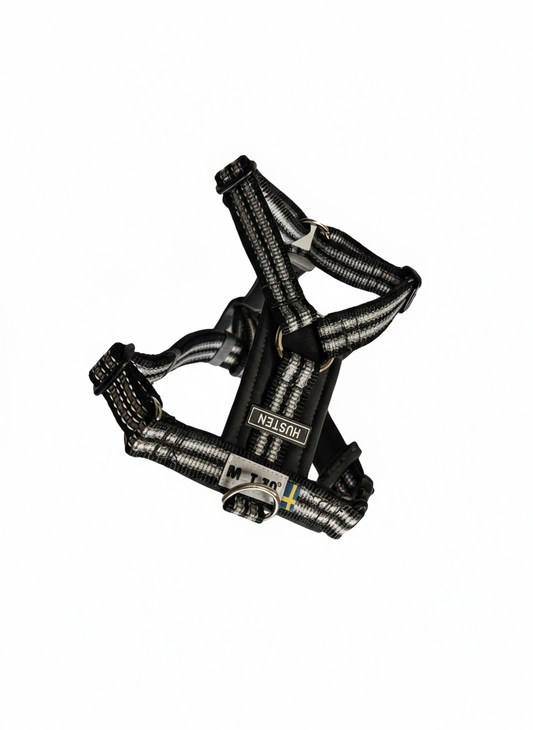 Metizo - Sele Cozitem, promenadsele med antidrag-funktion, Svart, L-XL