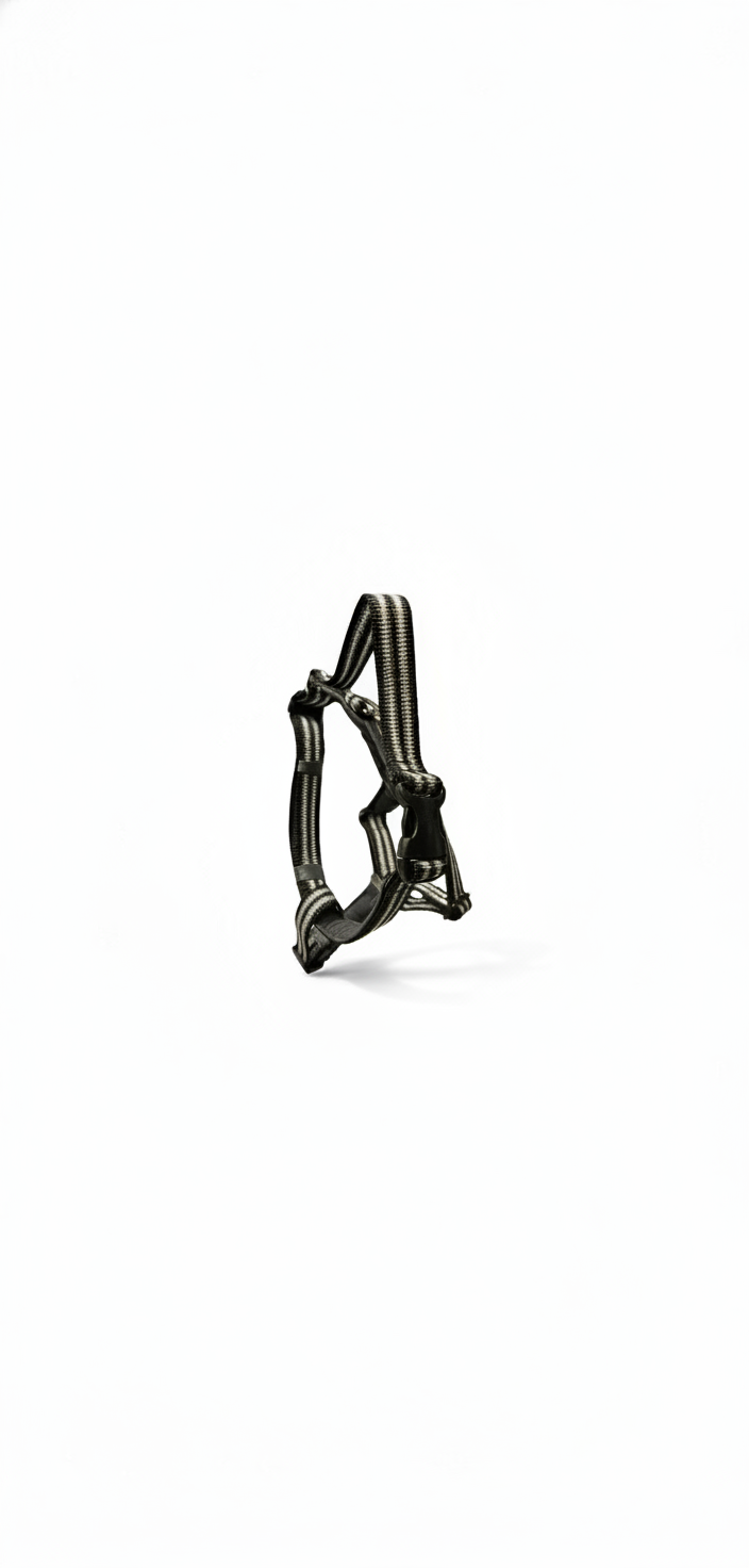 Metizo - Sele Cozitem, promenadsele med antidrag-funktion, Svart, L-XL