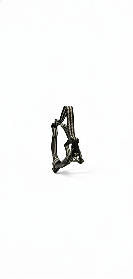 Metizo - Sele Cozitem, promenadsele med antidrag-funktion, Svart, L-XL