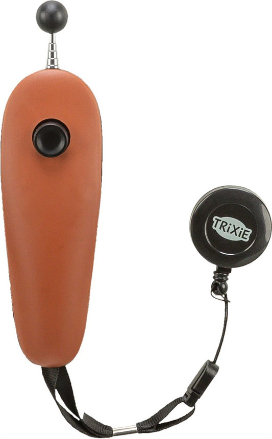 Trixie - Target Stick m klicker på band med snabbclip, mixade färger