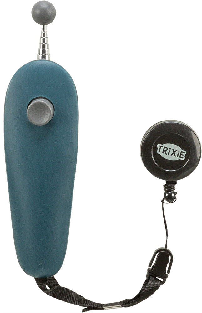 Trixie - Target Stick m klicker på band med snabbclip, mixade färger