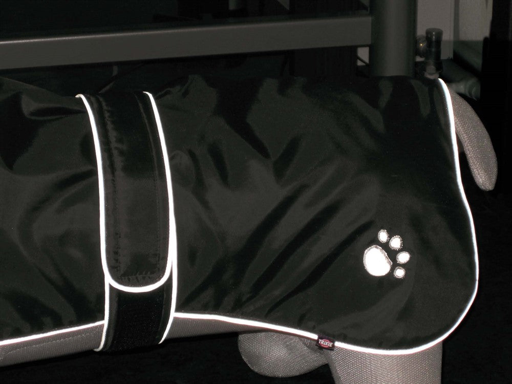 Trixie - Orléans Hundtäcke Reflex/Fleece 70 cm, svart