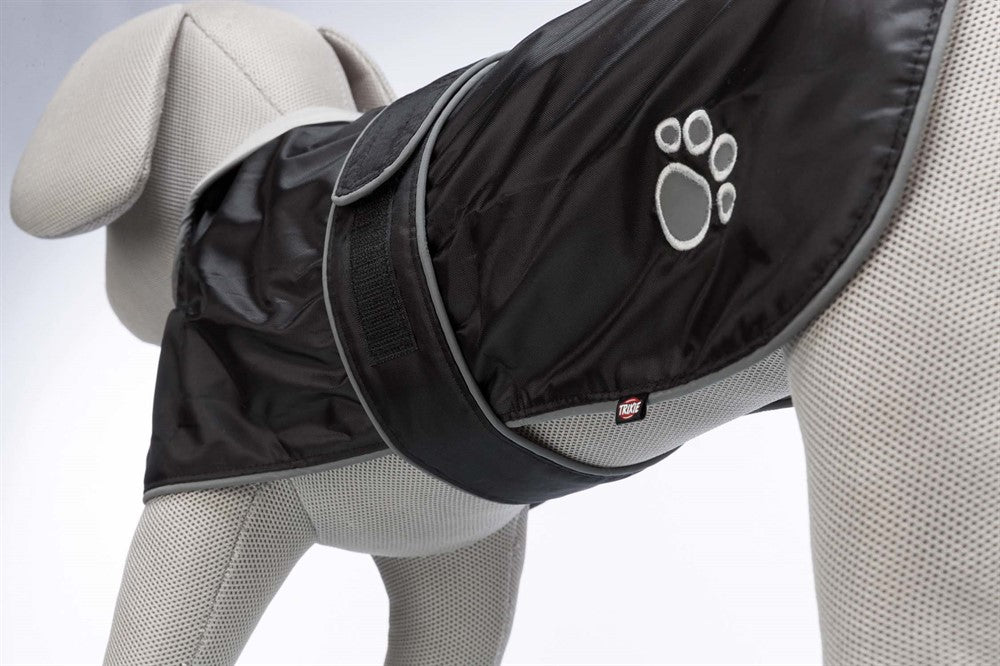 Trixie - Orléans Hundtäcke Reflex/Fleece 70 cm, svart