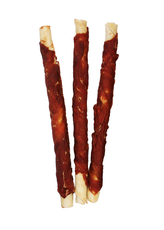 2pets - Tuggrulle m ankfilé 28cm 3-pack, 250g